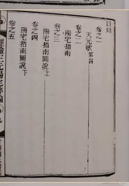 三元阳宅萃编