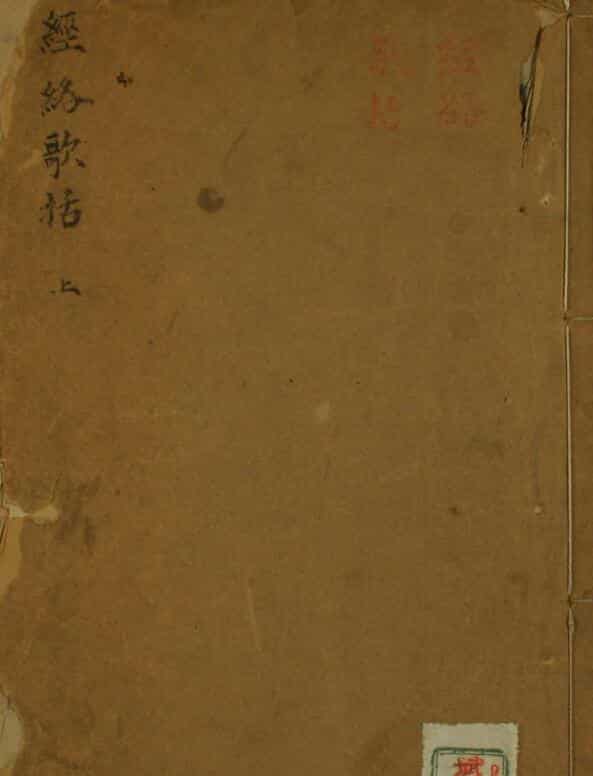 经络歌括（2卷）