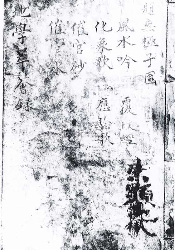 风水手抄古籍，地学荟萃录——古籍书阁