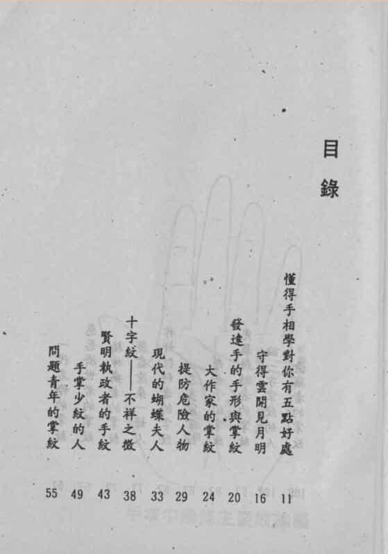 莫溶泮+掌相学