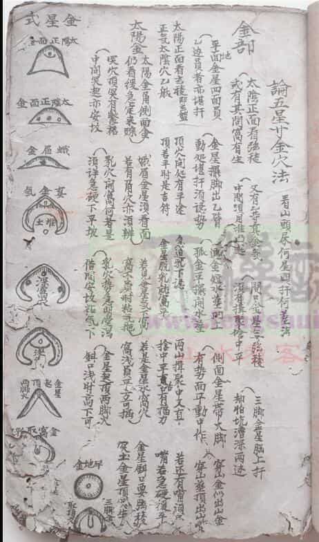 《地理交谈捷诀》九天玄女镇山符