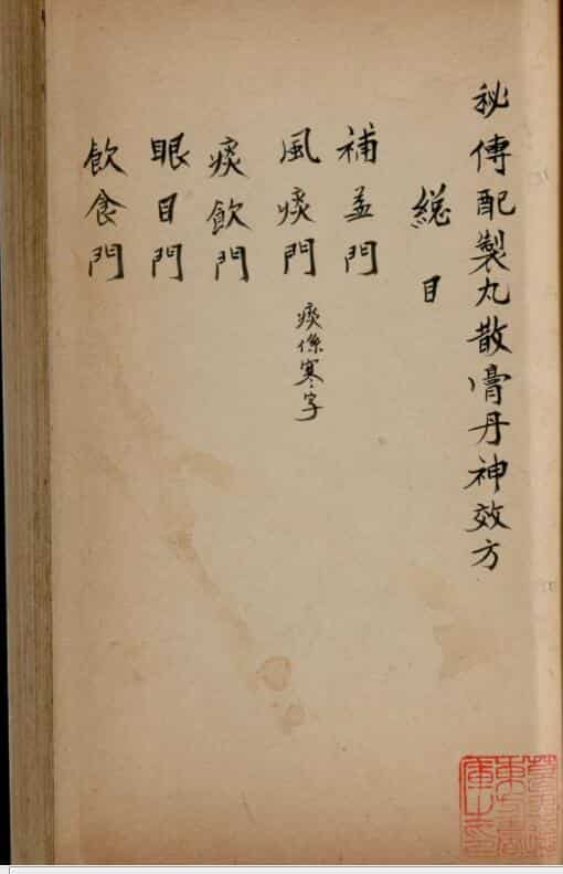 秘传配制丸散膏丹神效方 十门，中医古籍，——古籍书阁