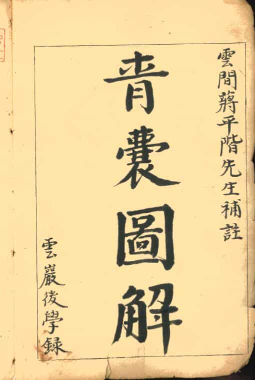 手抄秘本《青囊图解》清代名师秘传风水珍本,古籍书阁网