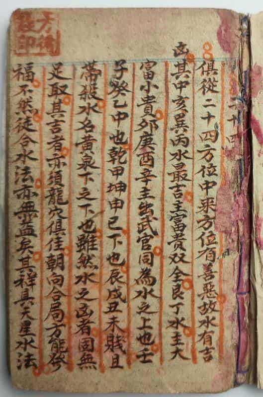 手抄风水古籍《掌中宝点穴书》珍稀地理堪舆手抄本51页——古籍书阁