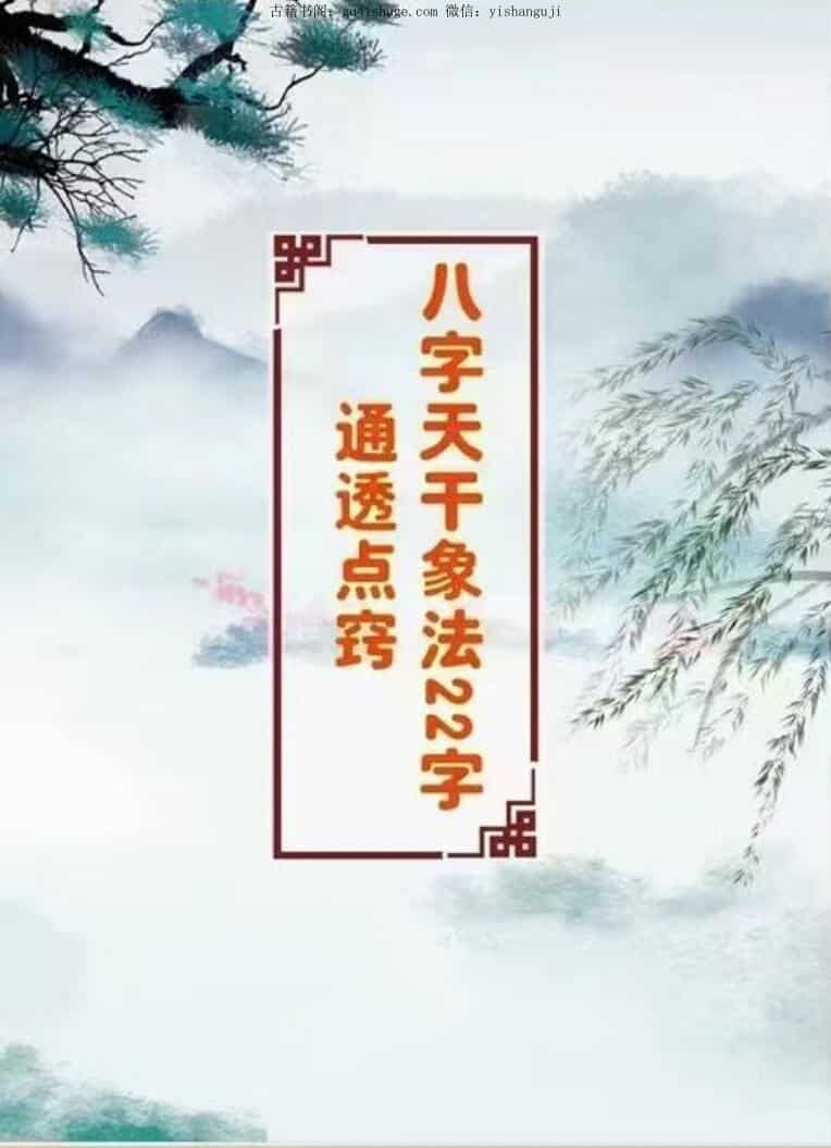 八字干支象法22字通透点窍.pdf