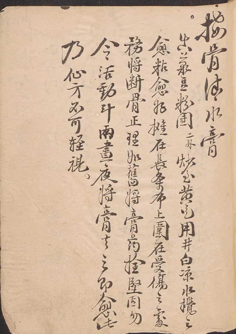 大清中医秘方名方