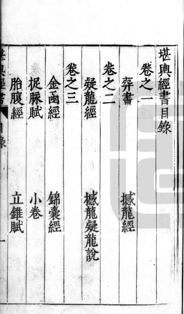 堪舆经书