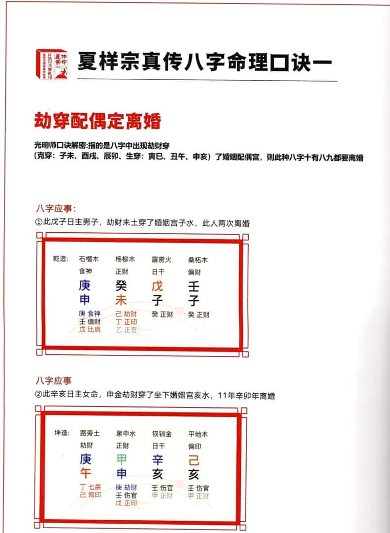 夏样宗真传命理口诀72不传绝招