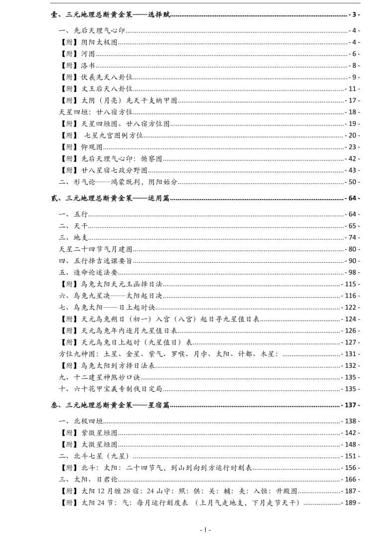 孙演丰堪舆学四册pdf 峦头+龙水+玄空+天星