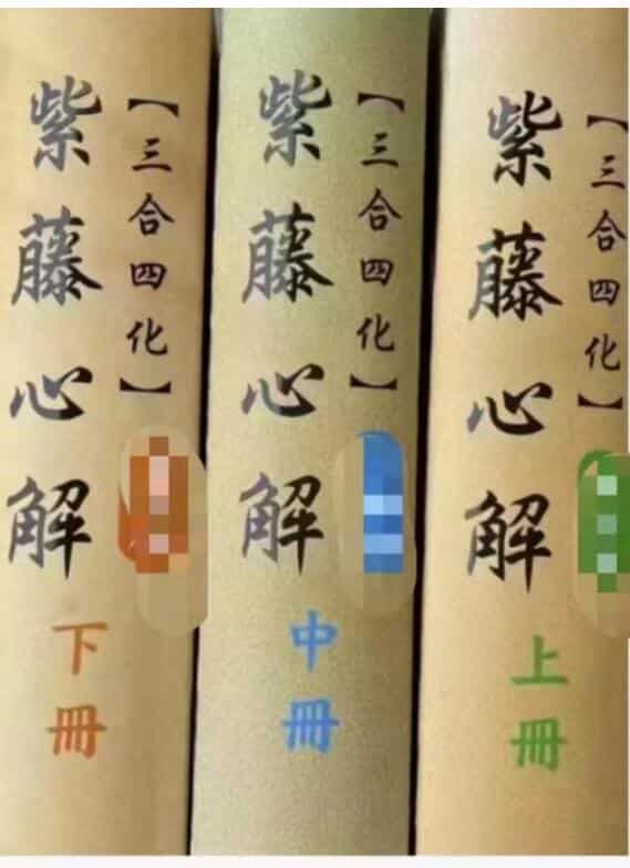 紫微斗数紫藤心解电子书三册