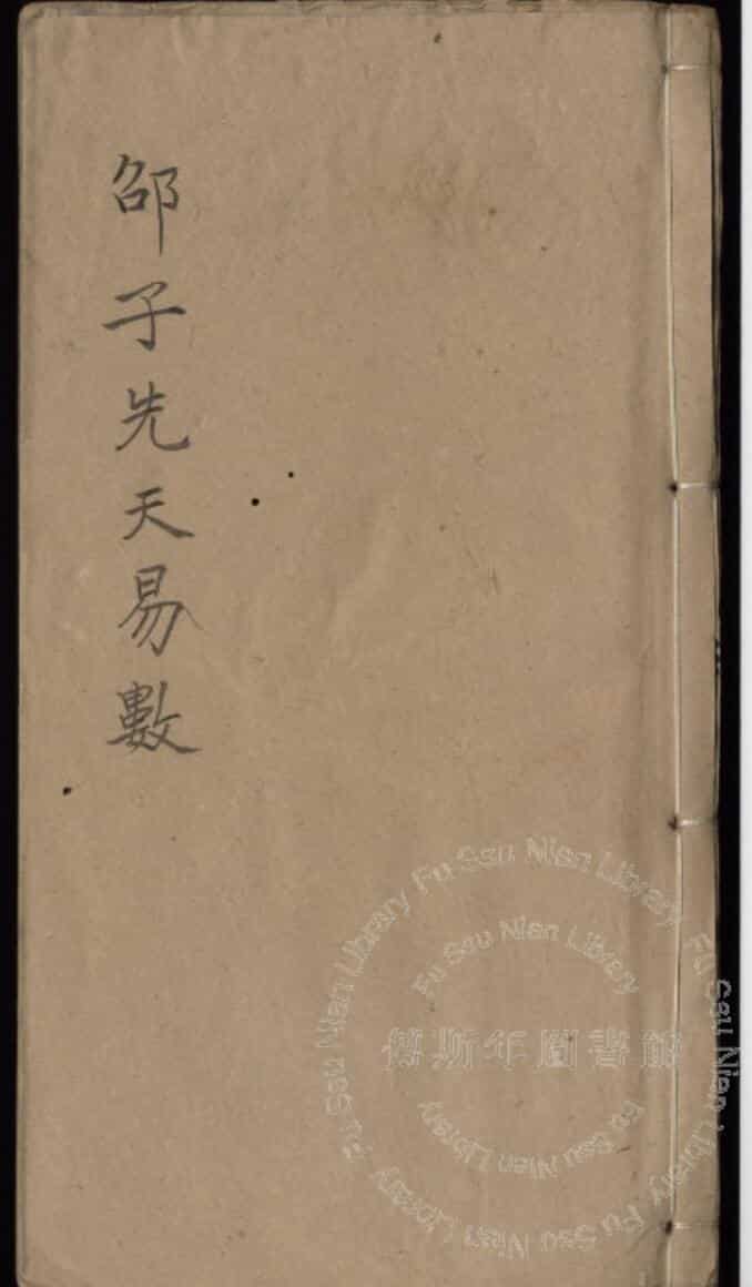 邵子先天易数