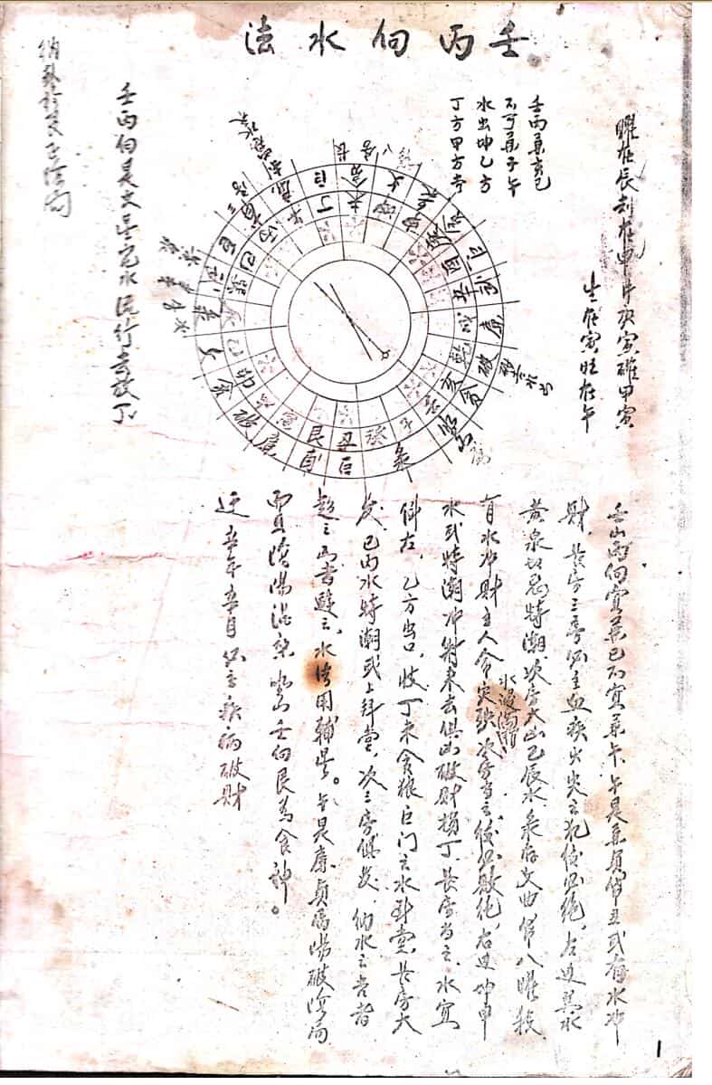 风水古籍《二十四山砂水断诀》