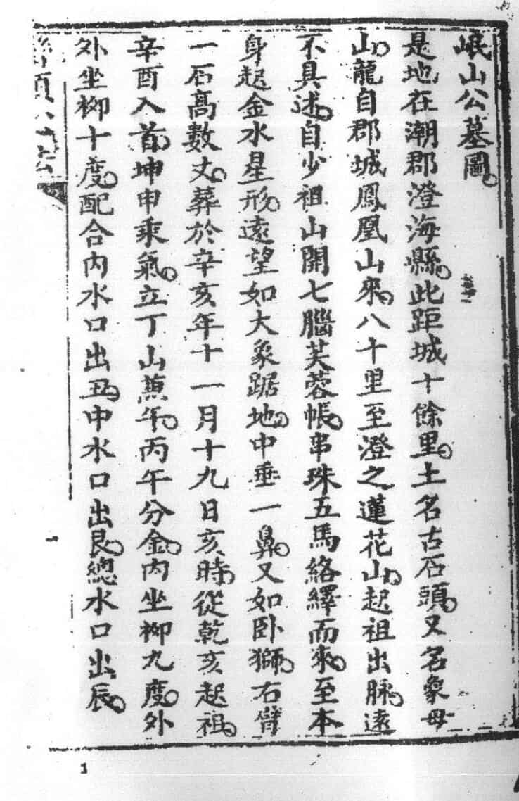 风水堪舆古籍《峦头心注》古本[清]堪舆学家 蔡岷山著