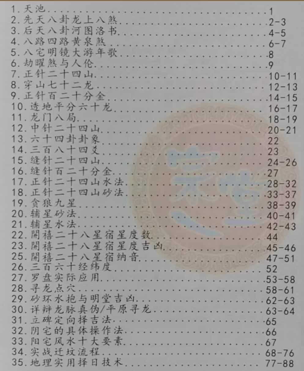 《九寸综合罗盘实操手册》