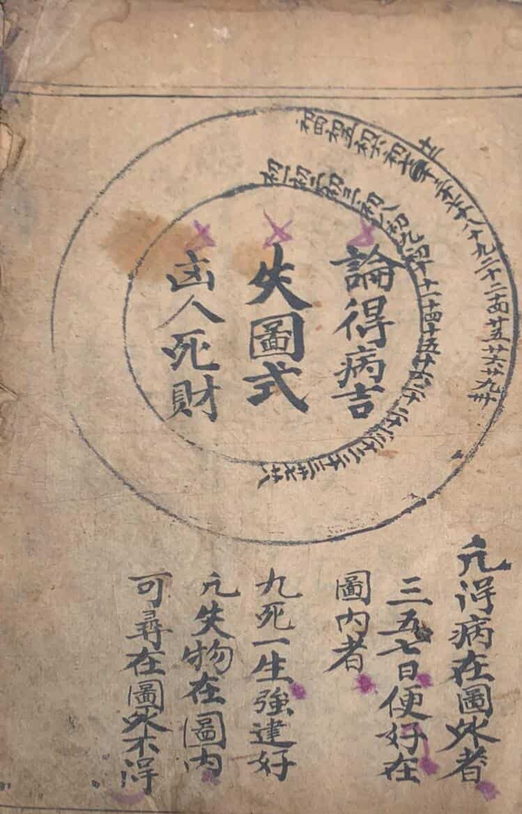 《断吉凶之图》