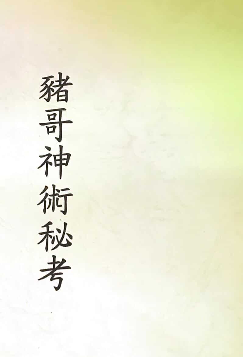 《猪哥神术秘考》